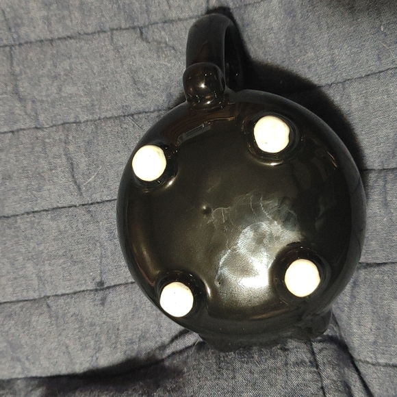 Harley Davidson coffee cup with a face on it. - Picture 3 of 3